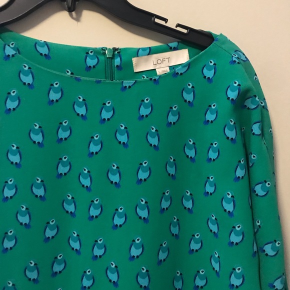 LOFT Dresses & Skirts - 3/4 length sleeve shift dress from loft
